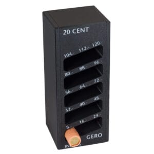GERO (8 Single Coin Roll Counter) - 20 Cent Coin Roll Counter