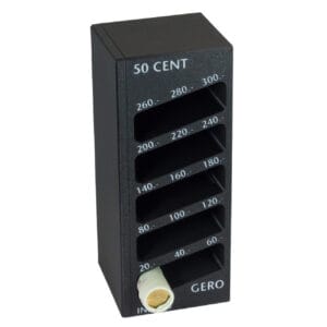 GERO (8 Single Coin Roll Counter) - 50 Cent Coin Roll Counter
