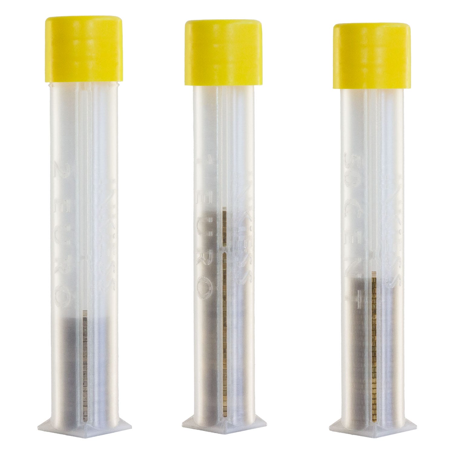 Münzröhrchen für 50 CENT Münzen (nicht zählend) PETG transparent/gelb – Bild 5