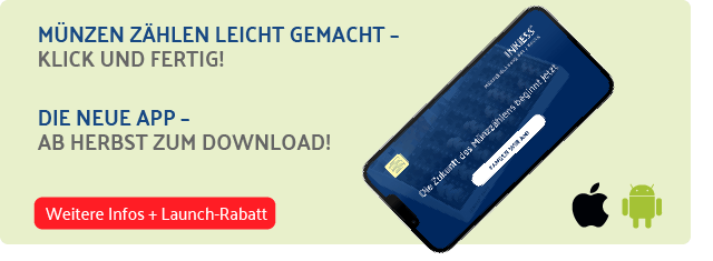 App, um Münzen einfach zu zählen, demnächst verfügbar.